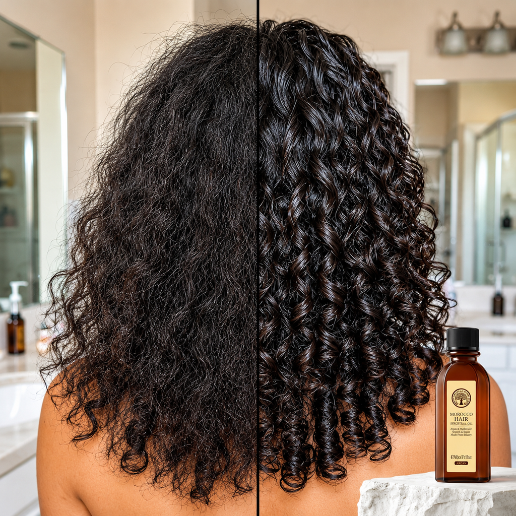 Huile Capillaire Premium à l'Argan du Maroc – 60ML