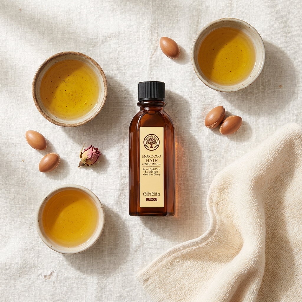 Huile Capillaire Premium à l'Argan du Maroc – 60ML
